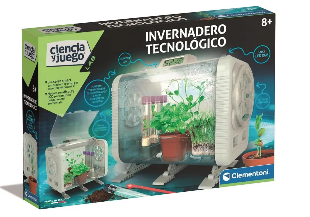 Invernadero Tecnológico - Experimenta con la jardinería y la Ciencia