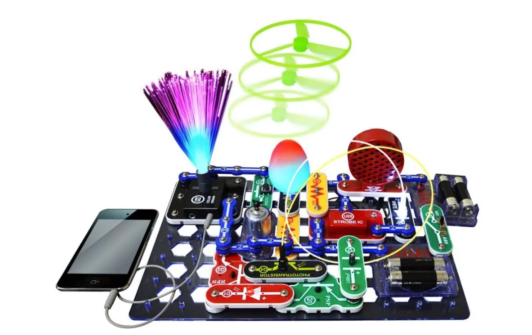 Kit de Construcción de Circuitos Electrónicos Snap Circuits